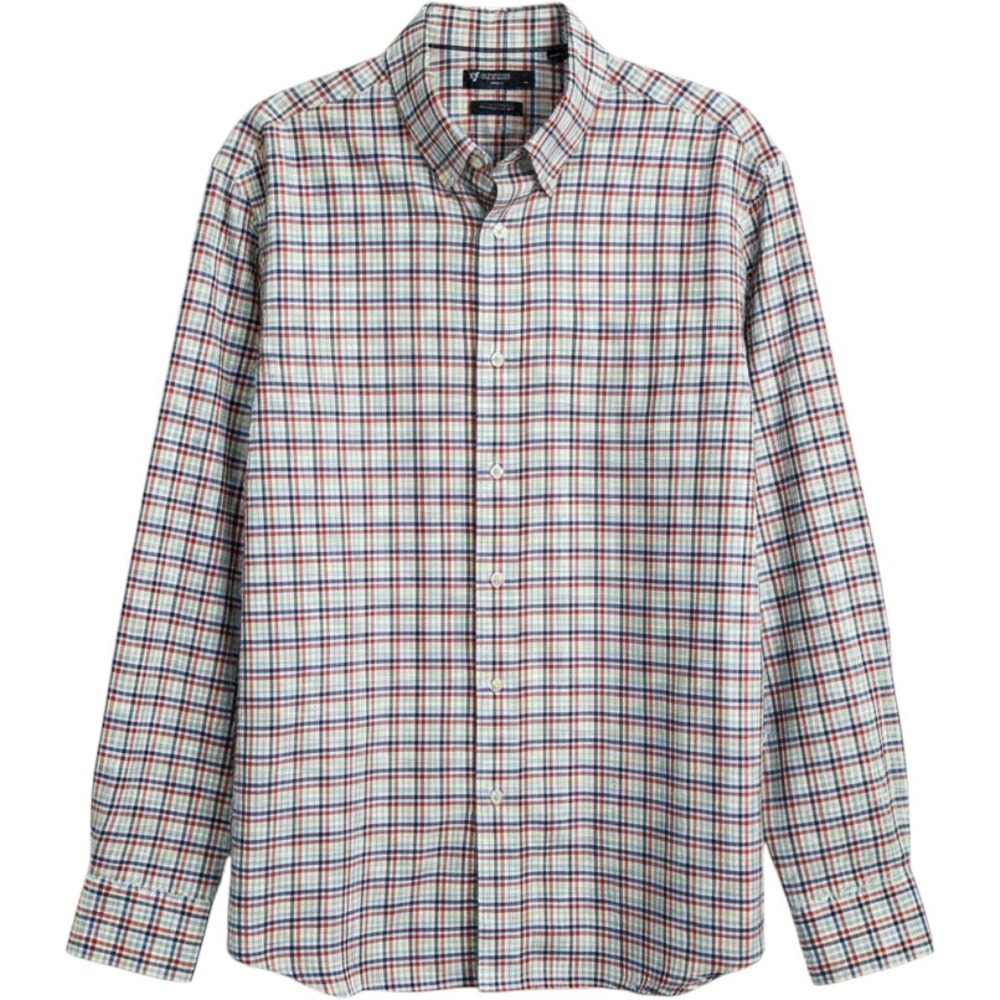 Cremieux Classics Mens XL Multi Color Plaid Button Down Long Sleeve Shirt